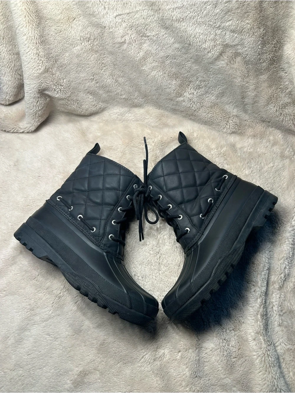 Sperry Boots Black size 8